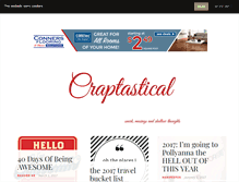 Tablet Screenshot of craptastical.com
